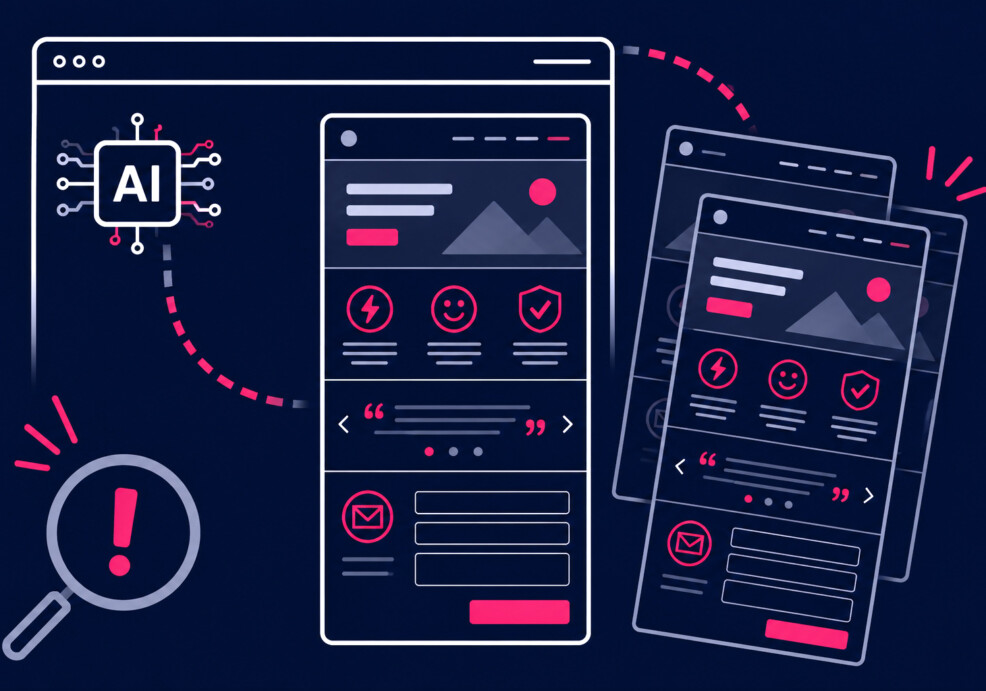AI images - web design